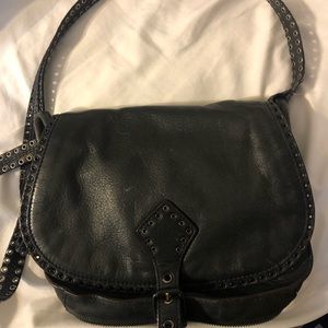 Rebecca Minkoff black leather crossbody bag